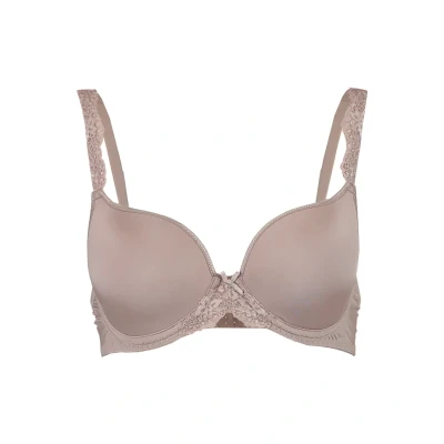 Abbildung von Lingadore Tshirt BH, Damen, Größe: 75F, Taupe