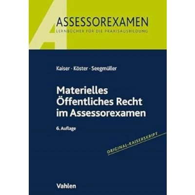 Abbildung von Materielles Öffentliches Recht im Assessorexamen