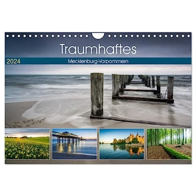 Abbildung von Traumhaftes Mecklenburg Vorpommern (Wandkalender 2024 DIN A4 quer), CALVENDO Monatskalender: Eine Hommage in Bildern an das Bundesland (CALVENDO Natur)
