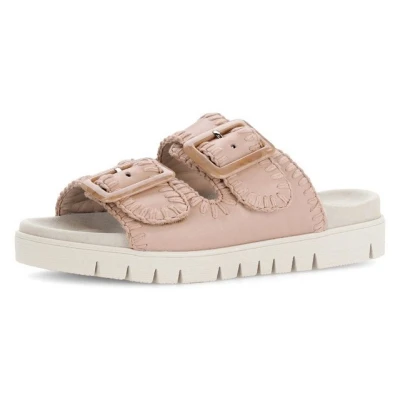 Abbildung von Gabor Pantolette flach, Damen, Größe: 37, Rosa Schuhe