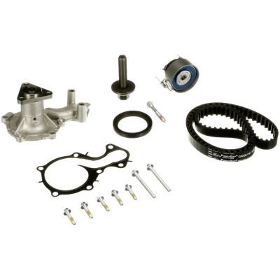 Abbildung von GATES KP2T354HOB Wasserpumpe + Zahnriemensatz mit Wasserpumpe, Dichtungen FORD: FIESTA 6, FOCUS 3 Turnier,