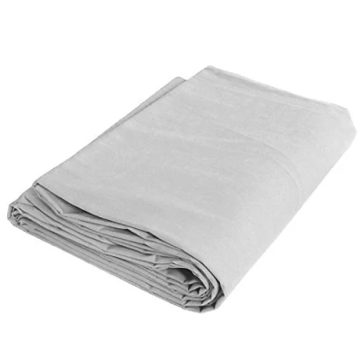 Abbildung von Fotostudio Stoff Hintergrund Pro DynaSun W005 2,8x4,0 Grey Grau Stoffhintergrund Dicke Baumwolle 140g/sqm