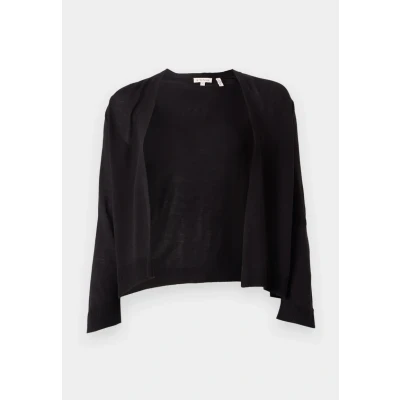 Abbildung von TOM Tailor OPEN Cardigan Strickjacke, Damen, Größe: XS, Deep black