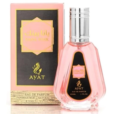 Abbildung von AYAT PERFUMES Arab Eau de Parfum Spray 50 ml für Damen, hergestellt in Dubai, orientalischer Duft
