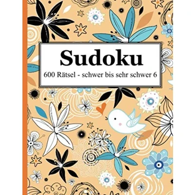 Abbildung von Sudoku 600 Rätsel schwer bis sehr 6