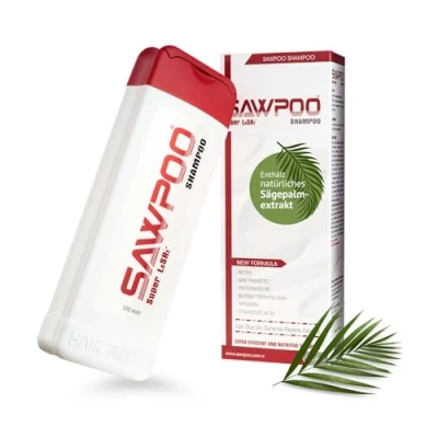 Abbildung von Sawpoo Shampoo mit Sägepalmextrakt 300 ml