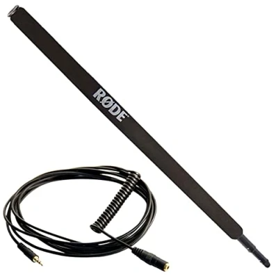 Abbildung von Rode Micro BoomPole Teleskop Mikrofon Angel Tonangel 2m + VC1 Kabel