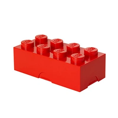 Abbildung von Room Copenhagen Aufbewahrungsbox LEGO Lunch Box rot