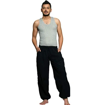 Abbildung von SIMANDRA Haremshose Triangle Herren Schlupfhose für Yoga &amp; Fitness (1 tlg) handarbeit