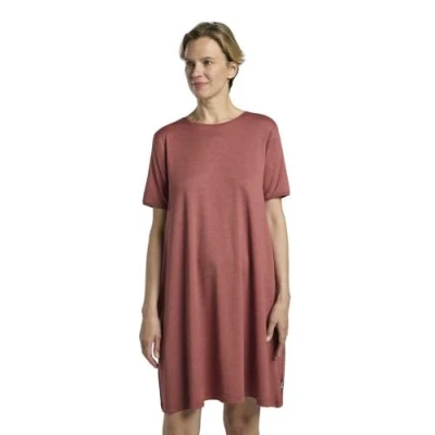 Abbildung von Jack Wolfskin Travel Jerseykleid, Damen, Größe: Medium, Mineral red heather