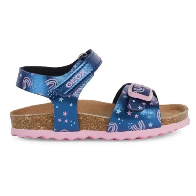 Abbildung von Geox Riemensandalette für Kinder, Größe: 21, Blue Schuhe
