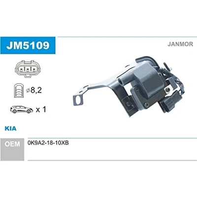 Abbildung von JANMOR JM5109 Zündspule