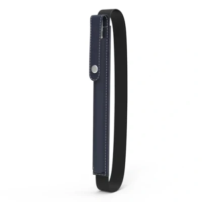Abbildung von MoKo Stift Hülle Kompatibel mit Apple Pencil Pro, (USB C), 1./2. Generation, Elastisches Band Abnehmbare Schutzhülle für 9,7&quot; 12,9&quot; Tablets, Marineblau