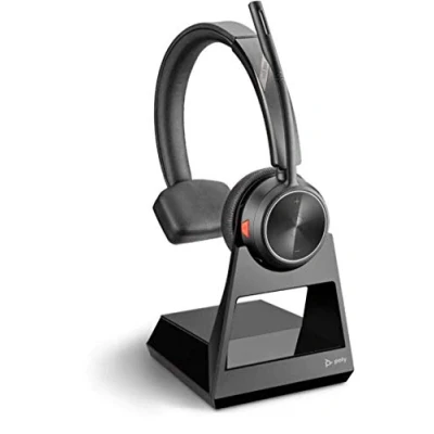 Abbildung von Poly Savi 7210 Office Mono Headset System On Ear mit Basisstation (DECT)