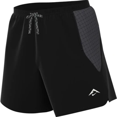 Abbildung von Nike Performance Trail Short kurze Sporthose, Herren, Größe: Small, Black/anthracite/white