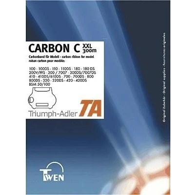 Abbildung von Twen Farbband Gr. 185C Carbon schwarz
