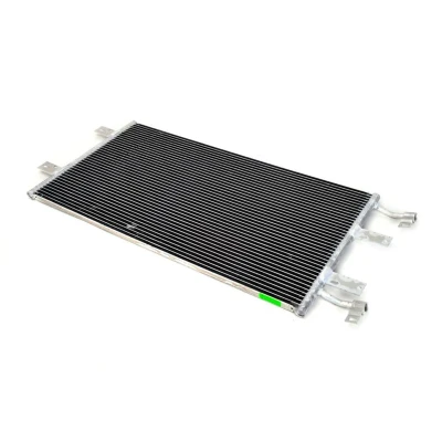 Abbildung von NRF 35505 Klimakondensator 14,4 14,4, 14,35 Aluminium 690 OPEL: Vivaro A Kastenwagen, Combi, Pritsche / Fahrgestell