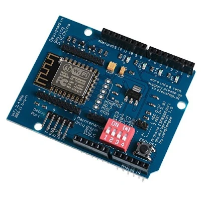 Abbildung von Senmubery ESP 12E ESP8266 UART WIFI Shield Development Board für R3