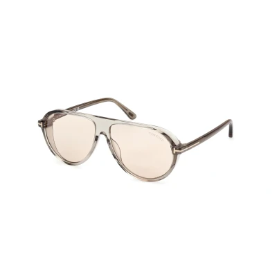 Abbildung von Tom Ford Sonnenbrille, Herren, Größe: 60, Shiny light green