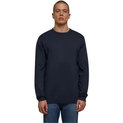 Abbildung von Urban Classics Crewneck Strickpullover, Herren, Größe: Medium, Navy
