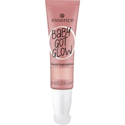 Abbildung von essence BABY GOT GLOW liquid highlighter, Nr. 20, Violett, definierend, Expressergebnis, Einfach zu entfernen, glänzend, vegan, ölfrei, ohne Parabene, Mikroplastikpartikel, 1er Pack (10ml)