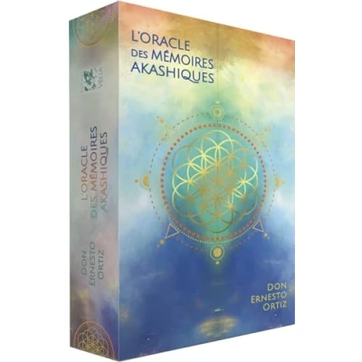 Abbildung von L&#039;oracle des mémoires akashiques: Avec un livre de 356 pages, 60 cartes et sac en satin