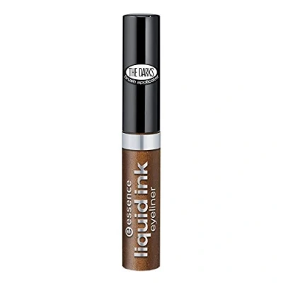 Abbildung von Essence Liquid ink Eyeliner Nr. 02 bronzy &amp; clyde Inhalt: 3ml Lidstrich für strahlend schöne Augen.
