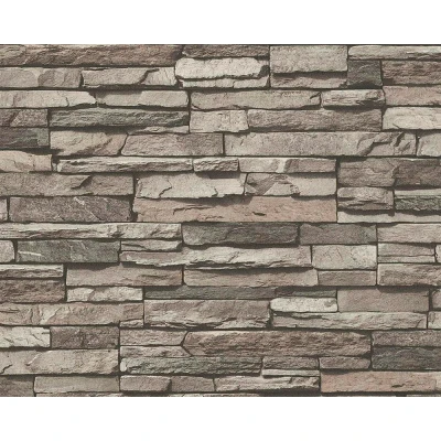 Abbildung von living walls Vliestapete &quot;Best of Wood`n Stone 2nd Edition&quot;, Steinoptik, Modern Tapete Stein