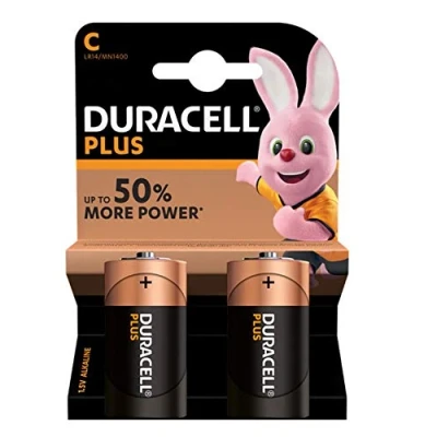 Abbildung von Duracell Plus 1400 1,5V Baby Batterie 2erPack