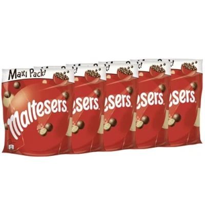 Abbildung von MALTESERS 5x 300g Schokokugeln Malzfüllung mit Milchschokoladenüberzug Schokolade