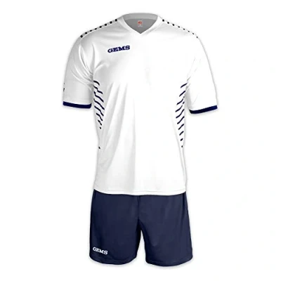 Abbildung von Gems Jungen Chelsea Fußball Kit, Weiss Blau, YYS