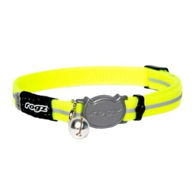 Abbildung von Rogz Alleycat Halsband Dayglo Katzenhalsband 20 31 cm...