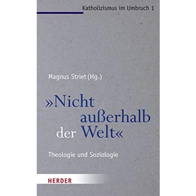 Abbildung von &quot;Nicht außerhalb der Welt&quot;: Theologie und Soziologie (Katholizismus im Umbruch)