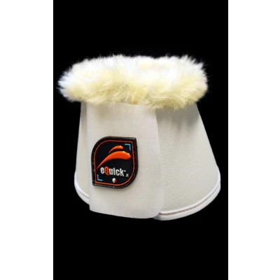 Abbildung von eQuick Hufglocken eOverreach Fluffy Weiß XL