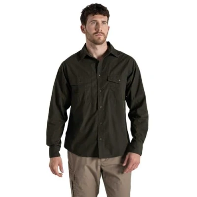 Abbildung von Craghoppers Herren Expert Kiwi L/S Shirt Hemd mit Button Down Kragen, Dunkles Zederngrün, XXXL