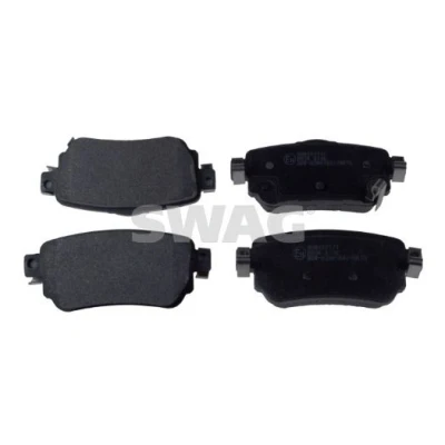 Abbildung von SWAG 33 10 2623 Bremsbelagsatz Hinterachse mit akustischer Verschleißwarnung NISSAN: X Trail, Qashqai 2, Leaf II, RENAULT: Kadjar, Koleos 2