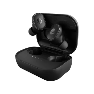 Abbildung von Skullcandy Grind Kabelloser In Ear Kopfhörer, 40 Std. Akkulaufzeit, Skull iQ, Alexa Unterstützung, Mikro, Kompatibel mit iPhone, Android und Bluetooth Geräten Schwarz