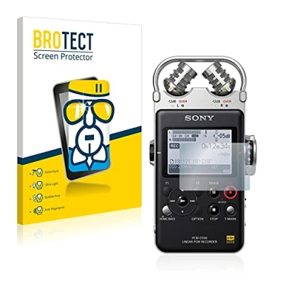 Abbildung von BROTECT Schutzglas für Sony PCM D100 Schutzfolie Panzer Folie Glas [Extrem Kratzfest 9H, Anti Fingerprint, Ultra Transparent]
