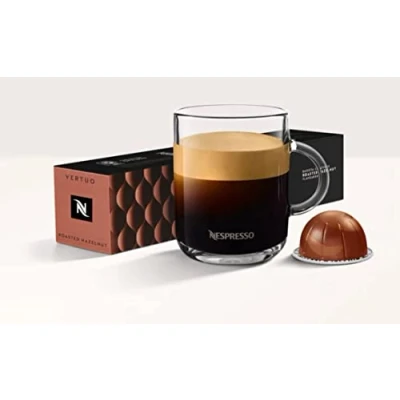 Abbildung von Nespresso VertuoLine Barista Creations Flavoured Roasted Hazelnut, 20 Kapseln