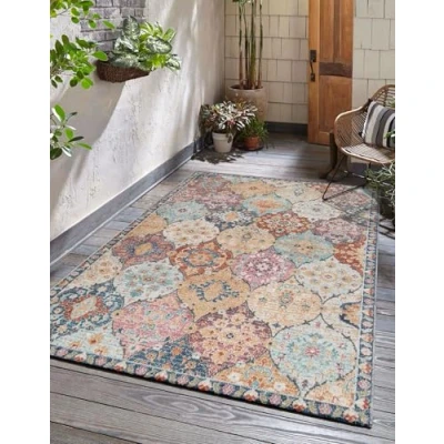 Abbildung von the carpet Teppich Palma, rechteckig, Höhe: 4 mm, Outdoor moderner robuster In und