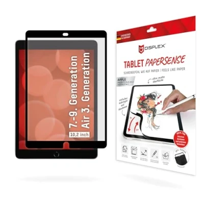 Abbildung von Apple iPad 10.2 (2021) Schutzfolie Displex Papersense Screenprotector Screen Protector für das 7 / 8 9 Zoll Air Transparent