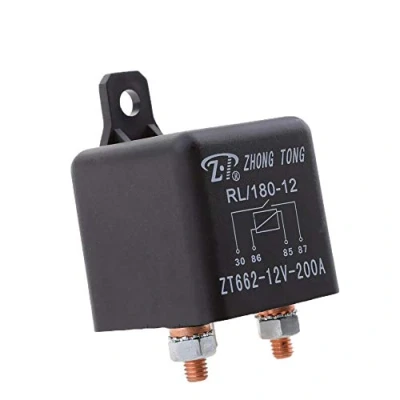 Abbildung von Mintice 12V 200A 4 Polig SPST KFZ Relais Schließer Wechselrelais Leistungsrelais Split kostenlos an/aus Motorrad Boot