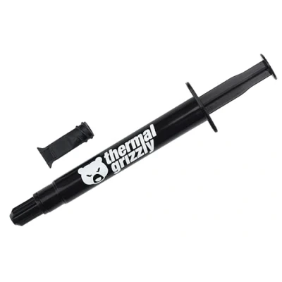 Abbildung von Thermal Grizzly Aeronaut Wärmeleitpaste 3,9 Gramm/1,5 ml inkl. Applikator Wärmeleitfähigkeit Kühlung und Stummschaltung des Kühlkörpers für alle CPU GPU Kühler