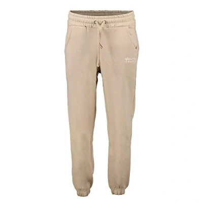 Abbildung von Alpha Industries Jogginghose, Herren, Größe: Large, Organic beige
