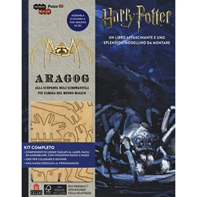 Abbildung von Aragog. Harry Potter. Incredibuilds puzzle 3D da J. K. Rowling. Nuova ediz. Con gadget (J.K. Rowling&#039;s wizarding world)