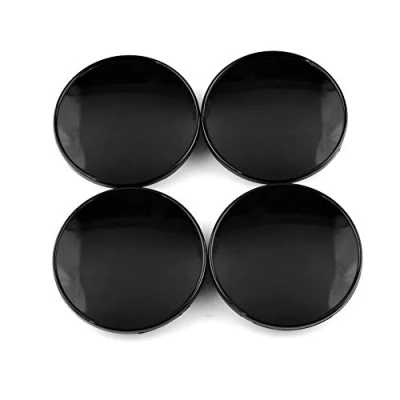 Abbildung von RhinoTuning 4 Stück Radnabenkappen für Nabendeckel OD 69,5mm ID 50,3mm, Schwarz Radnabenabdeckung Geeignet 2000 2011 Focus Rad, 2M51 1000 AA 2M5Z 1130 AB Felgendeckel