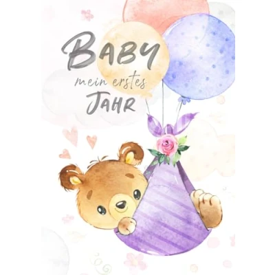 Abbildung von Baby mein erstes Jahr: Erinnerungsbuch zum Ausfüllen für die besonderen Momente und Meilensteine im 1. Lebensjahr (Mama Baby)