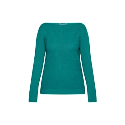 Abbildung von CARNEA Women&#039;s Damen Strick Pullover 10426482 CA04, Smaragdgrün, XL/XXL Sweater