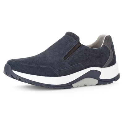 Abbildung von Gabor Rollingsoft Slipper, Schlupfschuh, Komfortschuh mit seitlichem Stretcheinsatz, Weite G