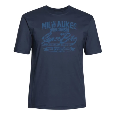 Abbildung von AHORN SPORTSWEAR T Shirt &quot;MILWAUKEE ATLANTIC BLUE&quot;, mit lässigem Frontprint
